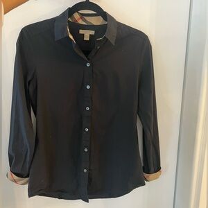 Burberry black shirt women